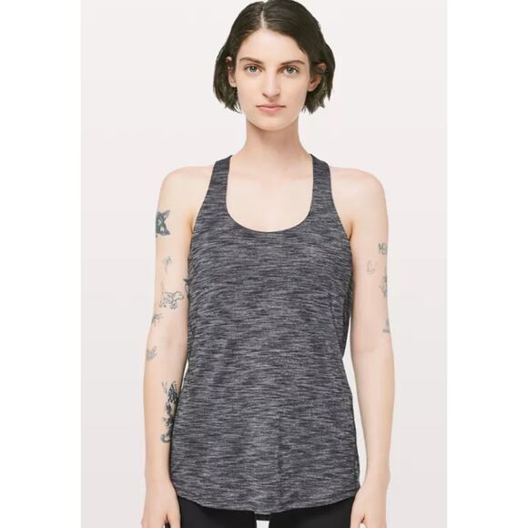 Lululemon Tops - Lululemon Slay the studio 2-in-1 tank with Built in sports bra size 8